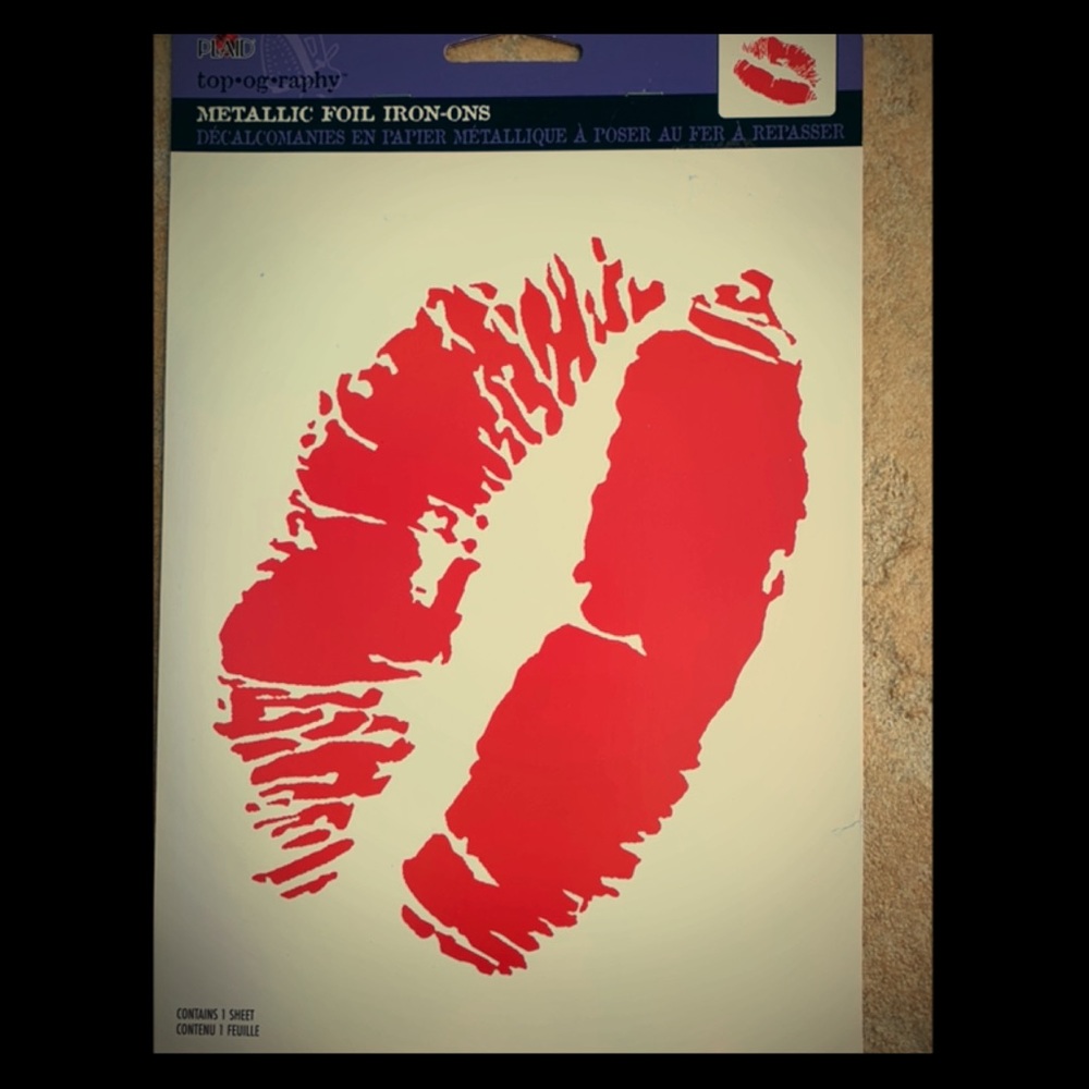 Metallic Foil Iron On